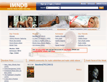 Tablet Screenshot of imndb.net